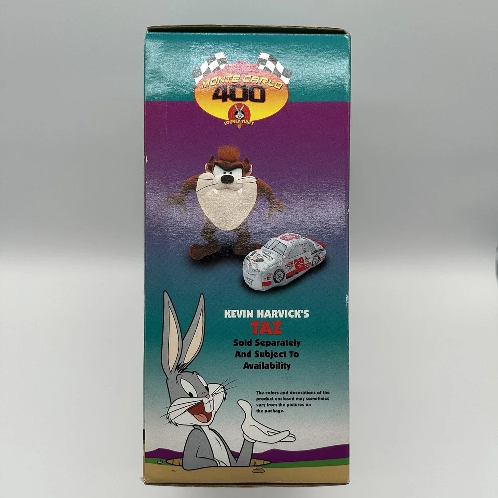 Vintage Bugs Bunny Jeff Gordon Reversible Race Car Plush NASCAR Looney Toons NIB